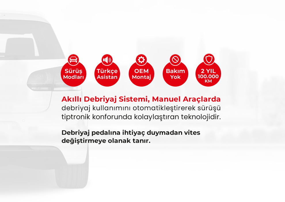 Akıllı debriyaj sistemi montajı Kayseri